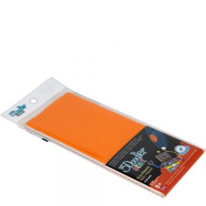 מארז מילויים לעט תלת מימד Doodler Start - כתום-0