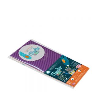 מארז מילויים לעט תלת מימד Doodler Start - סגול-0