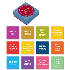 ערכת מגנטים "היום יש לי יום הולדת"