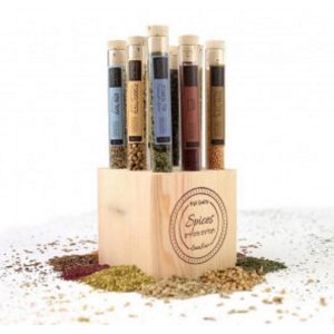 מארז תבלינים "מלך השולחן"-0