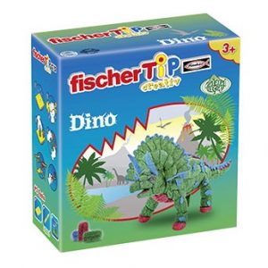 פישר טיפ - ערכת יצירה דינו - 80 יח' -0