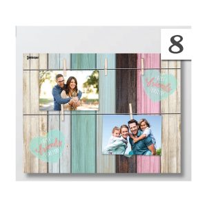 לוח אטבים לתליית תמונות- "BEST FRIENDS"-0