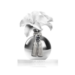 מפיץ ריח יוקרתי MYST Fresh Lily - כסף ולבן - CHANDO-0