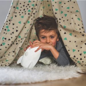 מנורת טיל LED לבן-0