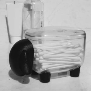 QUALY כבשת אחסון שחורה-0