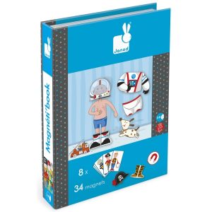 ספר מגנטי - הלבשת ילד