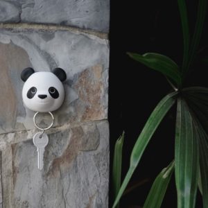 QUALY מתלה ומחזיק מפתחות -פנדה-0