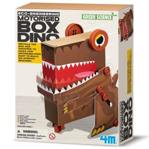 מעבדת הילדים - ערכת מדע ירוקה - דינוזאור קופסה-0