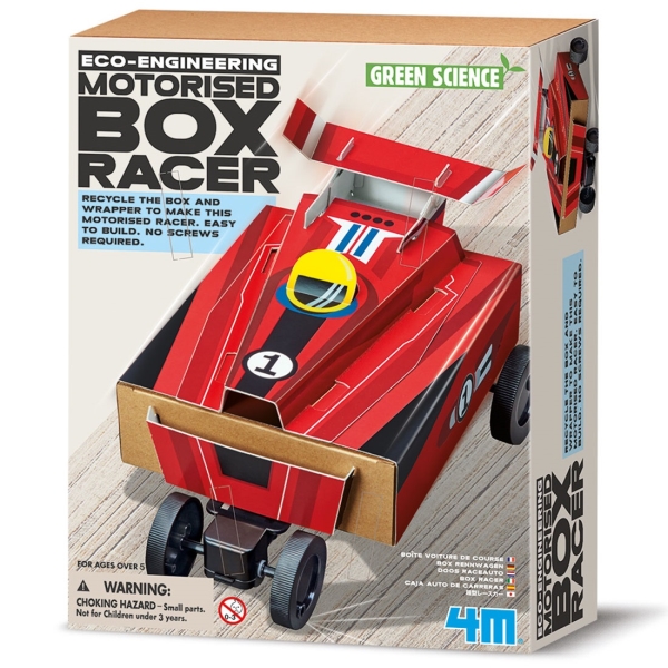 מעבדת הילדים - ערכת מדע ירוקה - מכונית קופסה-0