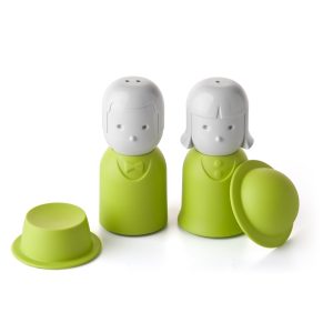 גברת מלח ומר פלפל צבע ירוק QUALY-0