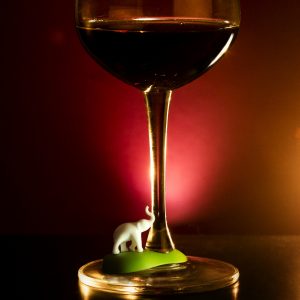 סמני כוסות יין חיות ספארי - QUALY-0