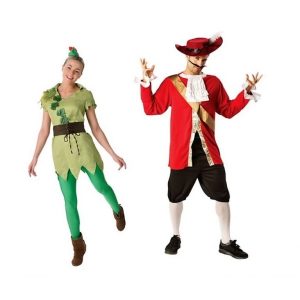 תחפושת זוגית הוק ופיטר פן נוער/מבוגרים רוביס-0