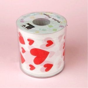 נייר טואלט לבבות