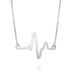 שרשרת "פעימה" כסף-0