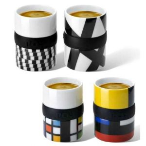 מארז ספלי אספרסו מונדריאן -0