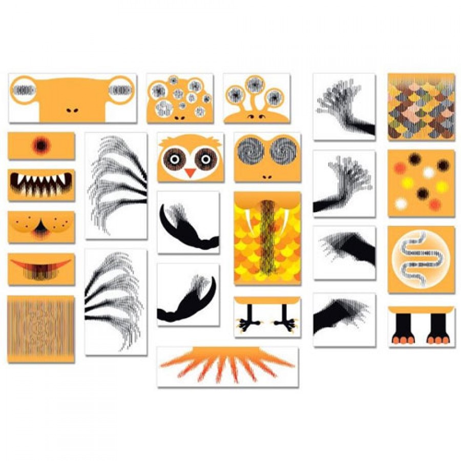 קינופטיק - הולוגרמה בתנועה מפלצות DJECO-44982