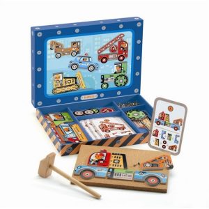 משחק הרכבה - רכבים DJECO-0