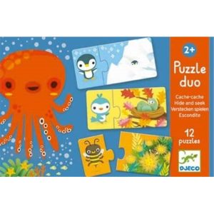 פאזל DUO מחבואים DJECO