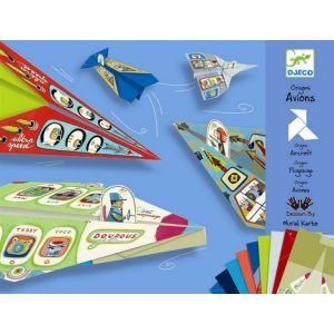 ערכת יצירה - אוריגמי מטוסים DJECO