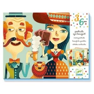 יצירה באמצעות נעצים - פורטרטים DJECO-0