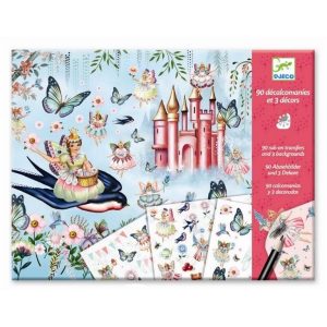 יצירה - מדבקות גירוד ארץ הפיות DJECO-0