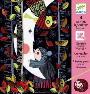 יצירה בחריטה- לילה DJECO-0