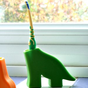 מעמד למברשת שיניים - דינוזאור-0