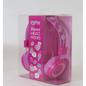 אוזניות שמע ורודות - מתוקים-0