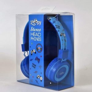 אוזניות שמע כחולות Game Over-0