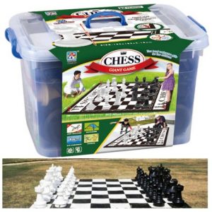 משחק שחמט/דמקה ענק לחצר-0