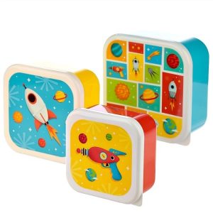 סט 3 קופסאות קומפקטיות - חלל-0