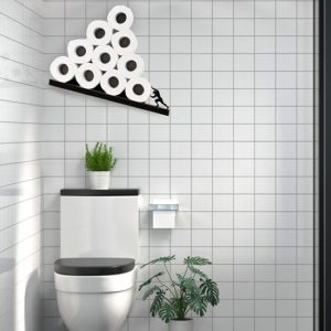 סיזיפוס - מדף לאחסון גלילי נייר טואלט-0