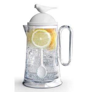 QUALY - קנקן למים צבע לבן -0