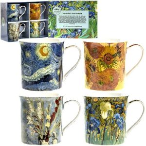 רביעיית ספלי ואן גוך Van Gogh-0