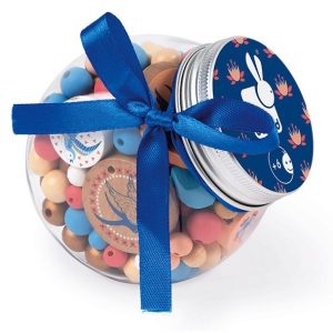 ערכת חרוזים בצנצנת - סנוניות-0