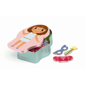 מגנטים בקופסת מתכת - נסיכה פיה DJECO-0