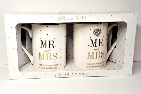 זוג ספלים - Mr. & Mrs-48115
