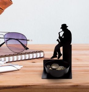 סקסופוניסט - מתקן לכסף קטן-0