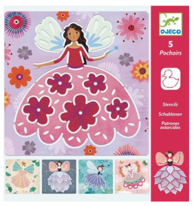 יצירה שבלונות - פיות DJECO-0