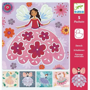 יצירה שבלונות - פיות DJECO-0