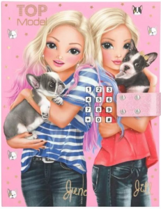 Gune&Gil- Top Model יומן מנגן עם קוד סוד -0