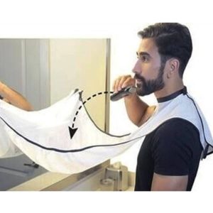 סינר טיפוח לגבר - גילוח ותספורת נצמד למראה-0