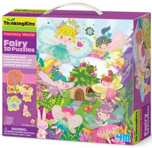 פאזל רצפה תלת מימדי - פיות מקסימות