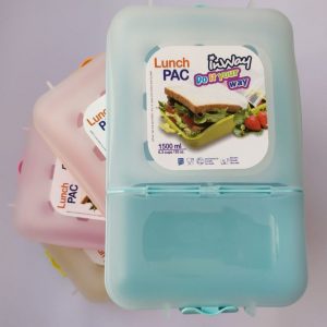 צבעי פסטל קופסת אוכל מחולקת INWAY-0