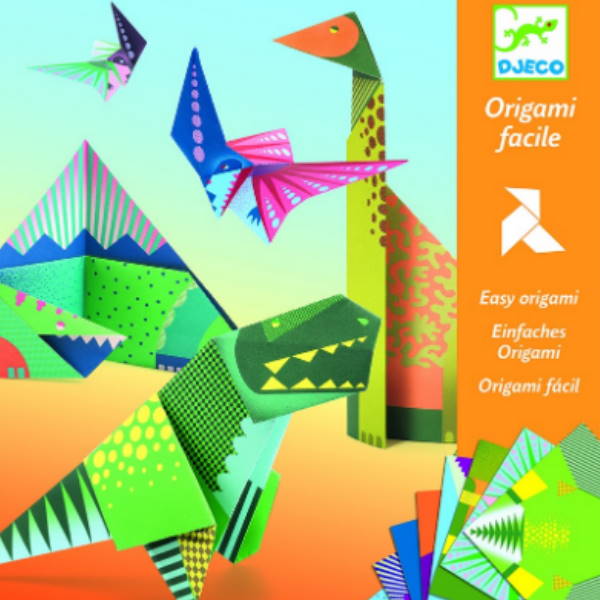 יצירה אומנות הקיפול - אוריגמי דינוזאור DJECO -0