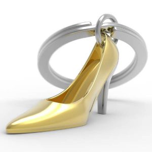 מחזיק מפתחות Unique Golden Shoe-0