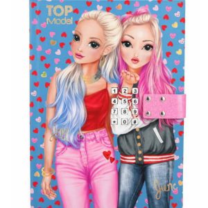 יומן חברות מנגן עם קוד סודי Gill and June - TOP MODEL -0