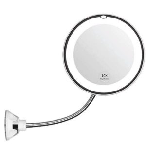 מראה מגדילה עם תאורת לד - סופר ואקום-0