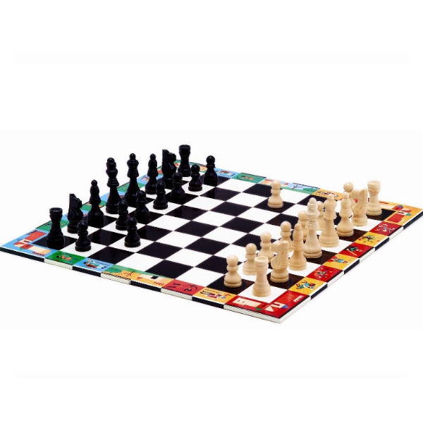 משחק שחמט ודמקה DJECO-50614
