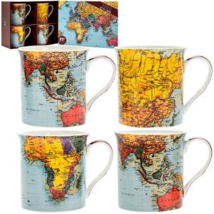 מארז רביעיית ספלי - World Traveller-0